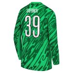 psg nike goalkeeper stadium shirt 2024-25 – kids with cup printing safonov 39 Kits Collection | Shop PSG Gear