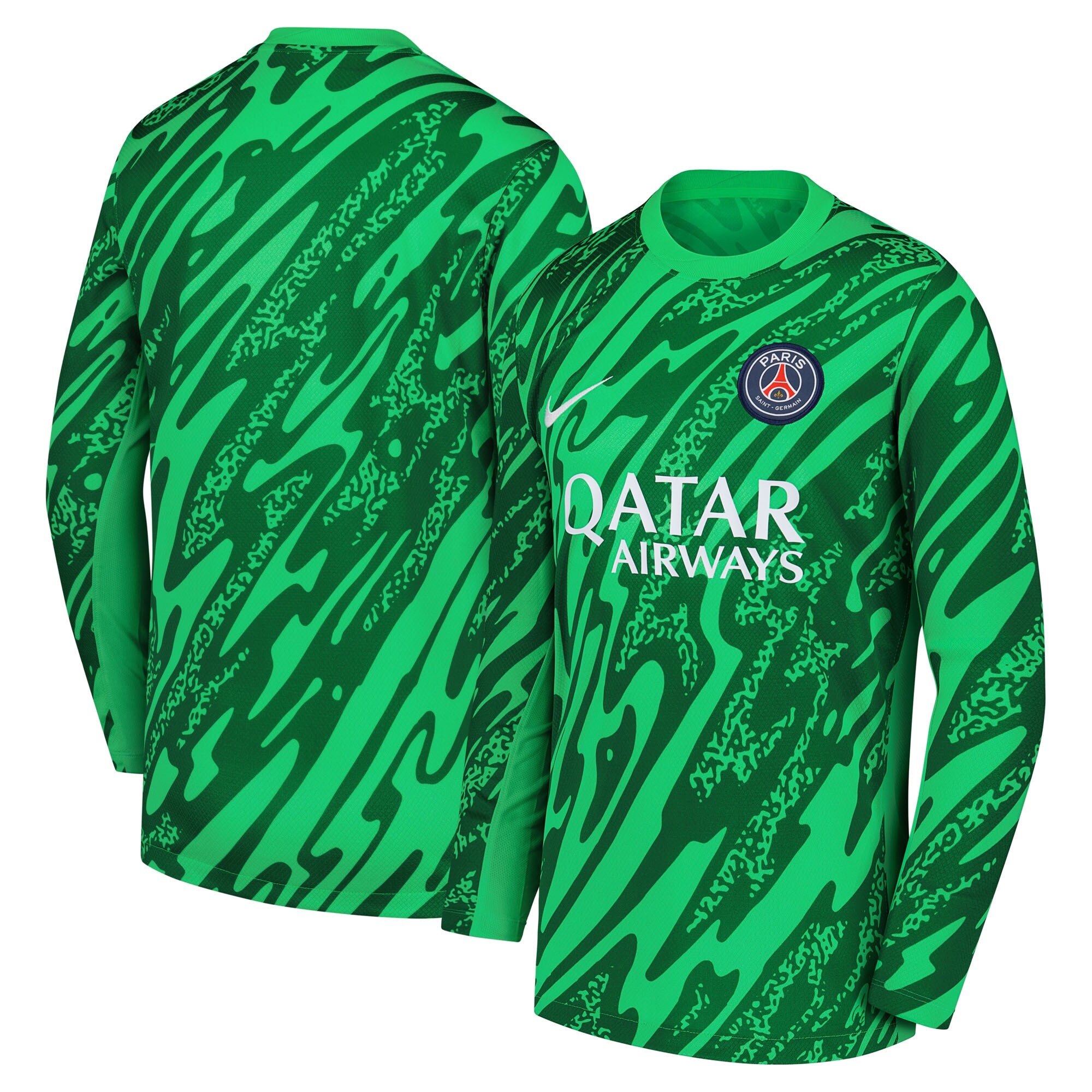 psg nike goalkeeper stadium shirt 2024-25 – kids with custom printing Kits Collection | Shop PSG Gear
