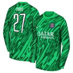psg nike goalkeeper stadium shirt 2024-25 – kids with earps 27 printing Kits Collection | Shop PSG Gear