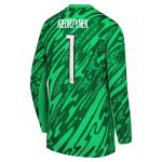 psg nike goalkeeper stadium shirt 2024-25 – kids with kiedrzynek 1 printing Kits Collection | Shop PSG Gear