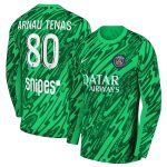 psg nike goalkeeper stadium shirt 2024-25 with arnau tenas 80 printing Kits Collection | Shop PSG Gear
