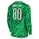 psg nike goalkeeper stadium shirt 2024-25 with cup printing arnau tenas 80 Kits Collection | Shop PSG Gear