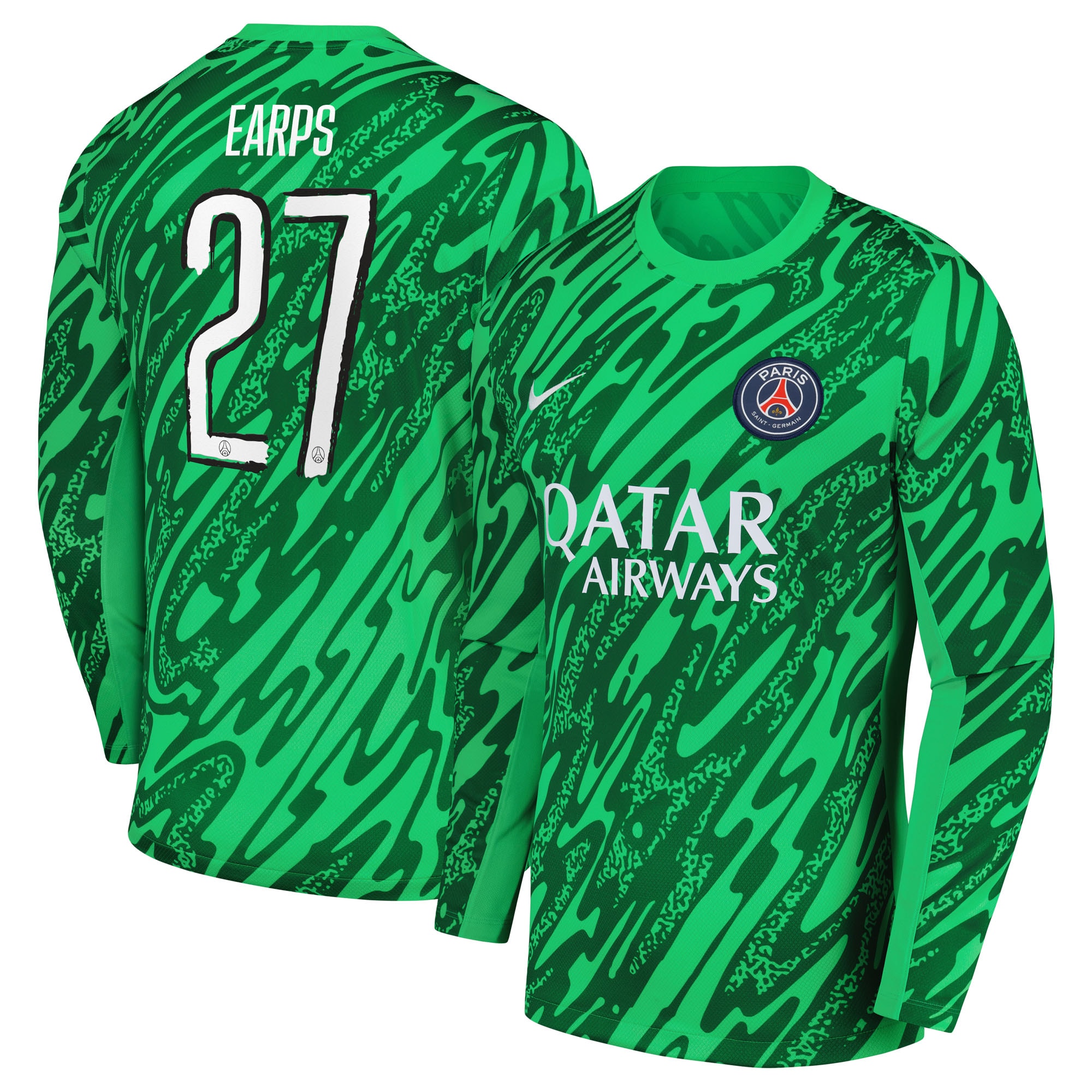 psg nike goalkeeper stadium shirt 2024-25 with earps 27 printing Kits Collection | Shop PSG Gear