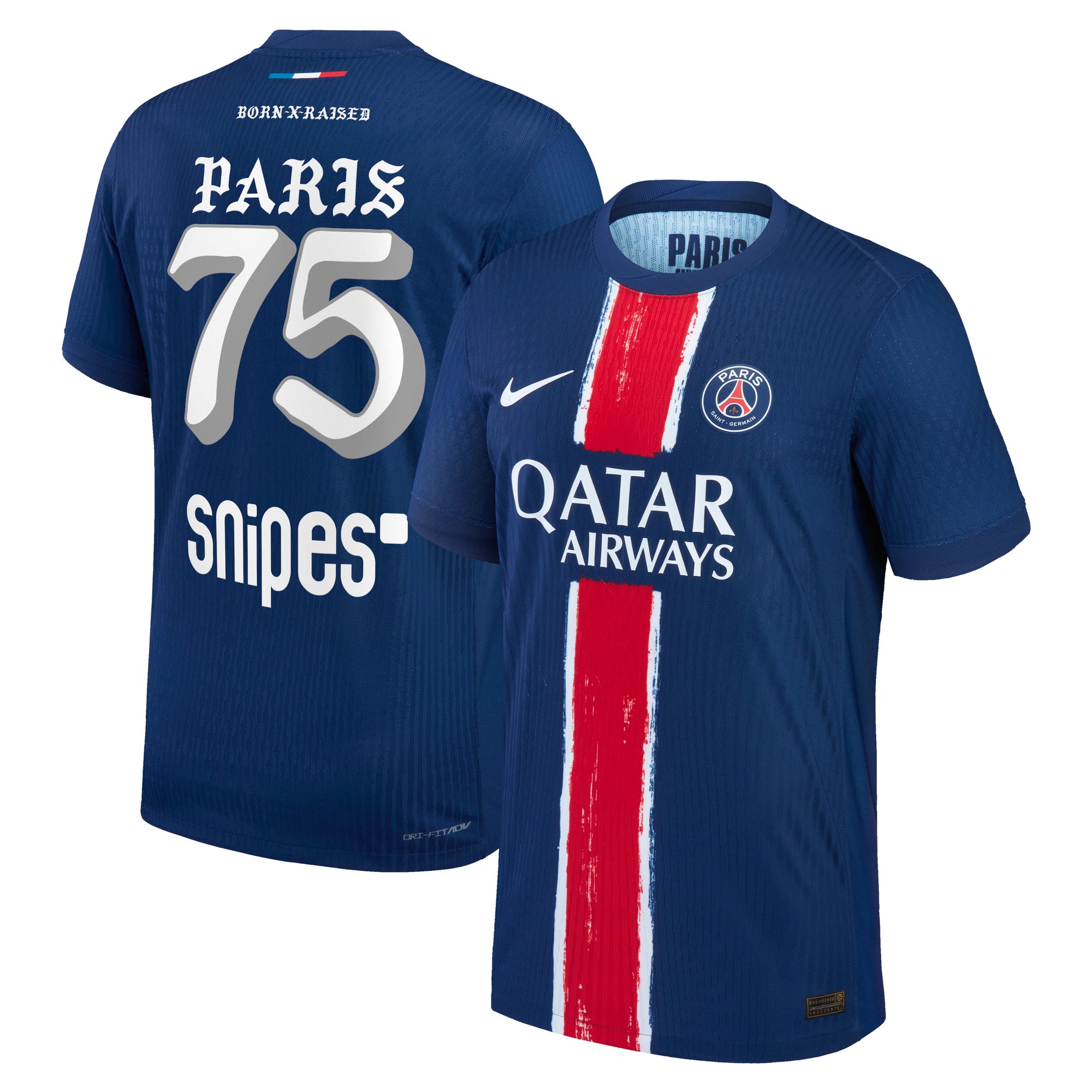 psg nike home dri-fit adv match shirt 2024-25 with born x raised printing paris 75 Kits Collection | Shop PSG Gear