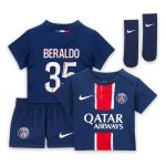 psg nike home mini kit 2024-25 – infants with beraldo 35 printing Kits Collection | Shop PSG Gear