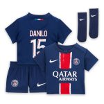 psg nike home mini kit 2024-25 – infants with danilo 15 printing Kits Collection | Shop PSG Gear