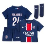 psg nike home mini kit 2024-25 – infants with mayulu 24 printing Kits Collection | Shop PSG Gear