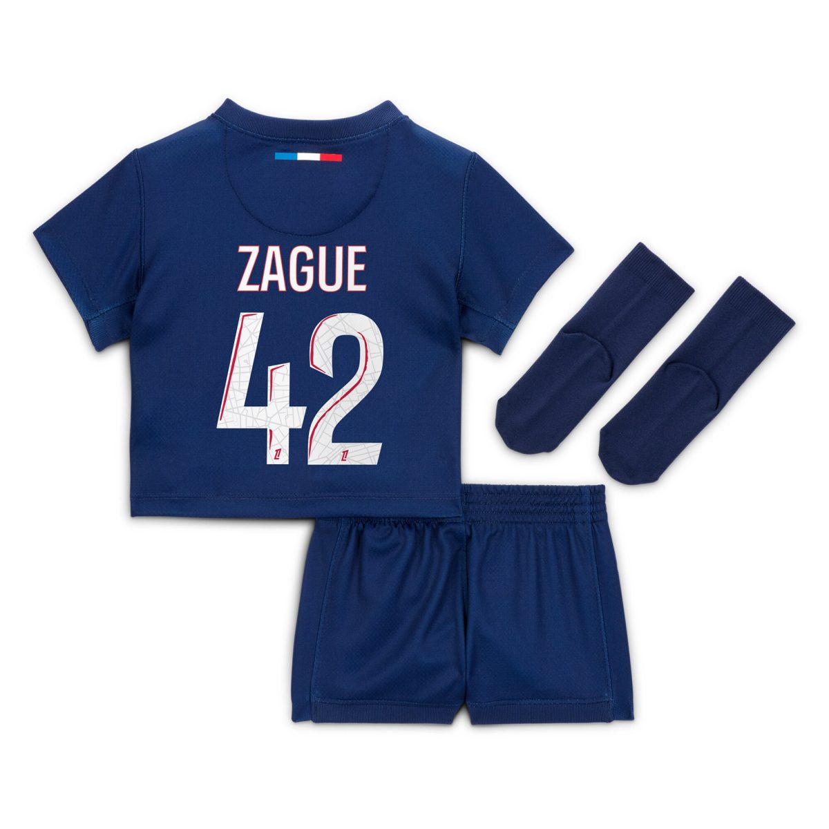 psg nike home mini kit 2024-25 – infants with zague 42 printing Kits Collection | Shop PSG Gear