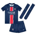psg nike home mini kit 2024-25 – little kids with fabian 8 printing Kits Collection | Shop PSG Gear
