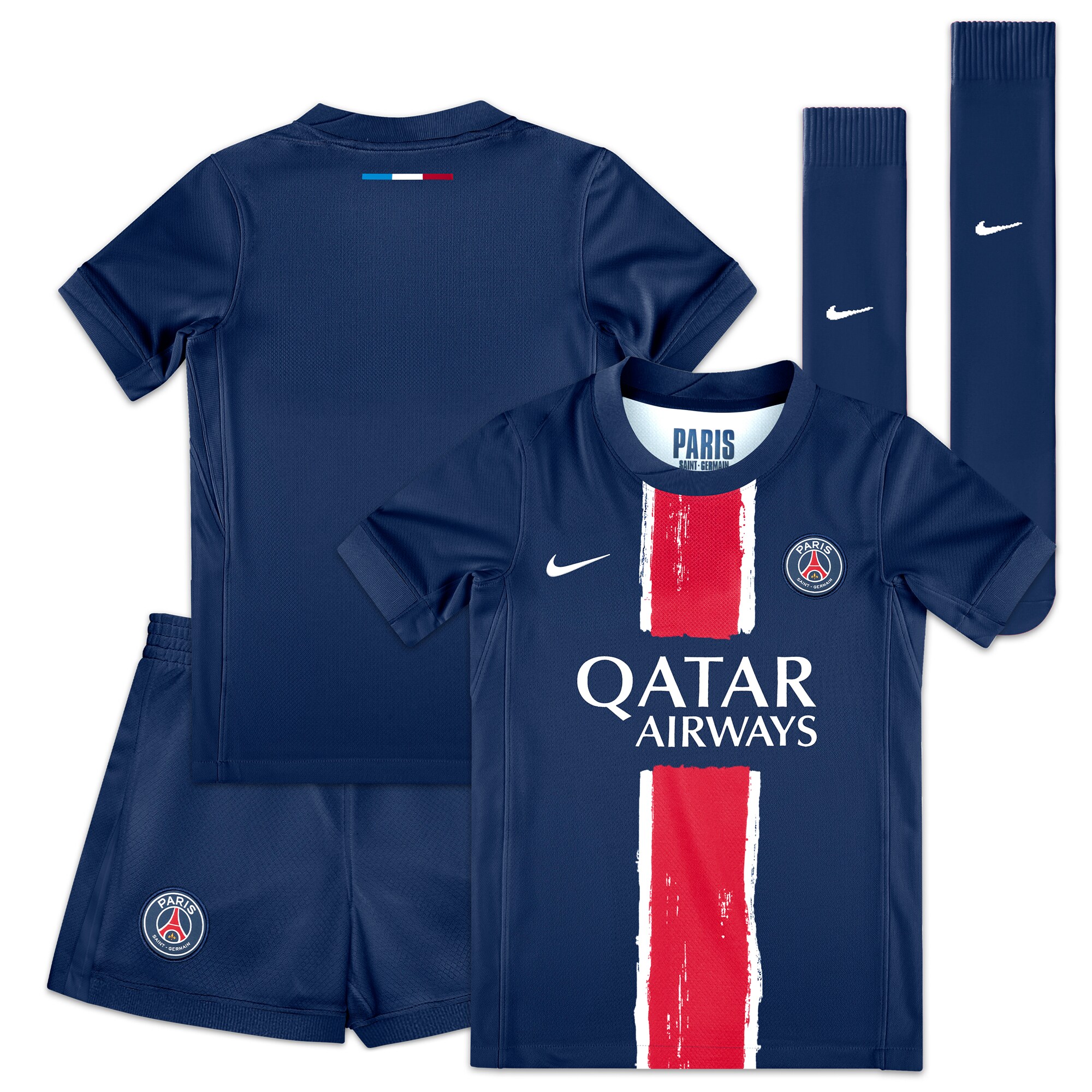 psg nike home stadium mini kit 2024-25 – little kids Kits Collection | Shop PSG Gear