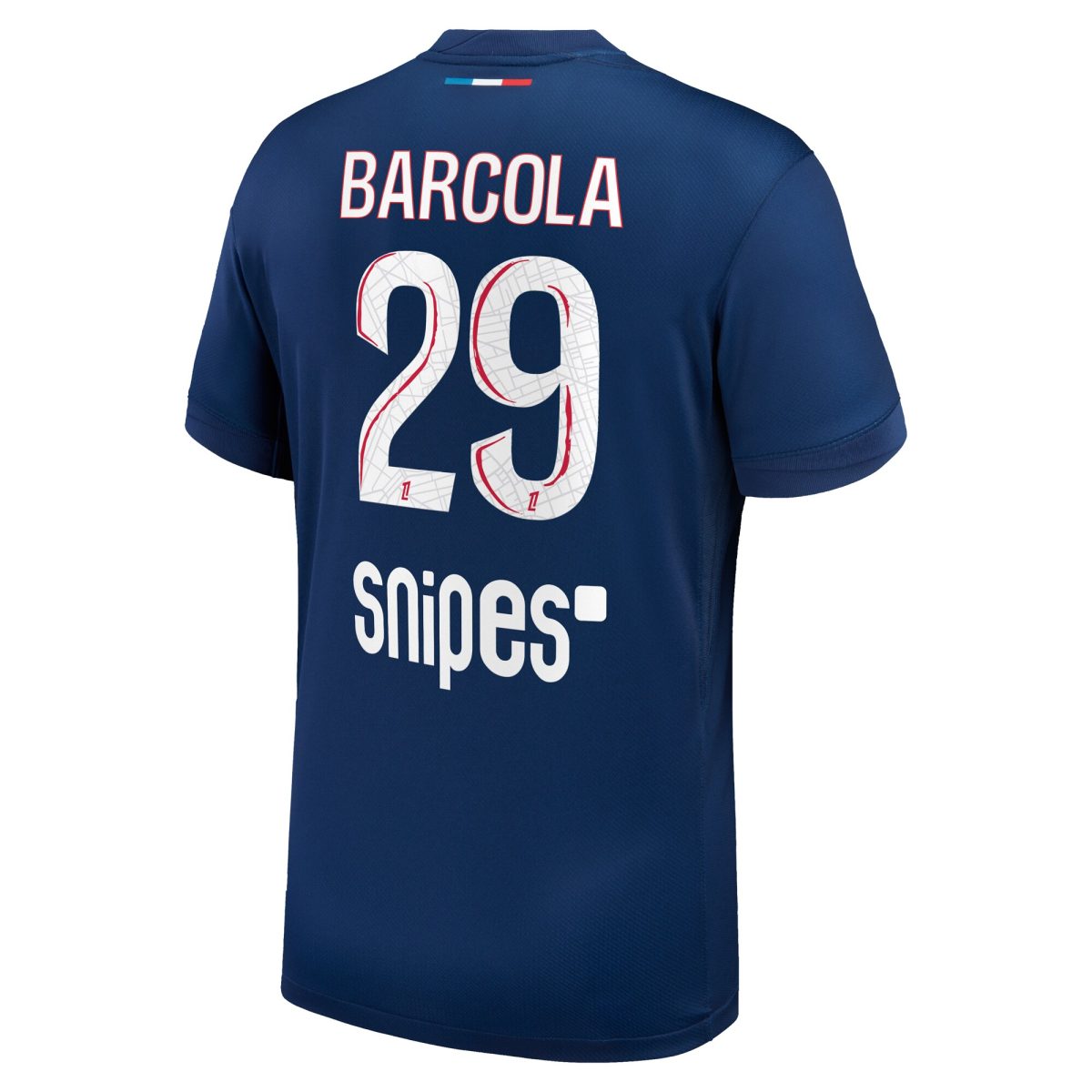 psg nike home stadium shirt 2024-25 – kids with barcola 29 printing Kits Collection | Shop PSG Gear
