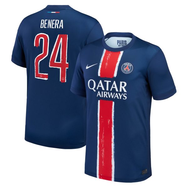 psg nike home stadium shirt 2024-25 – kids with benera 24 printing Kits Collection | Shop PSG Gear