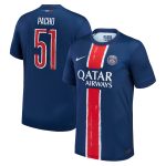 psg nike home stadium shirt 2024-25 – kids with cup printing pacho 51 Kits Collection | Shop PSG Gear