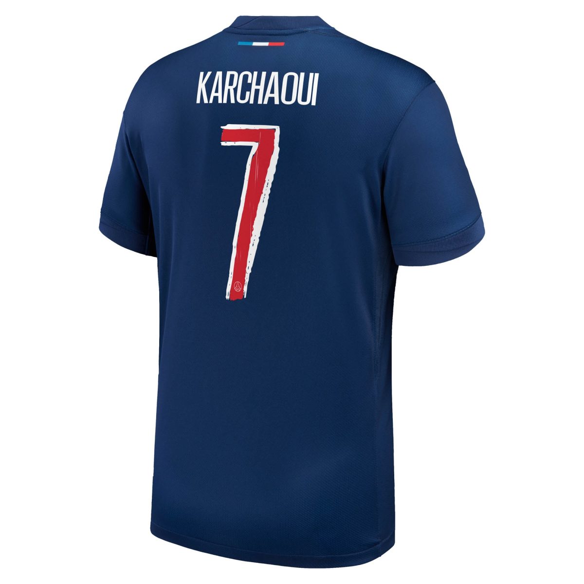 psg nike home stadium shirt 2024-25 – kids with karchaoui 7 printing Kits Collection | Shop PSG Gear