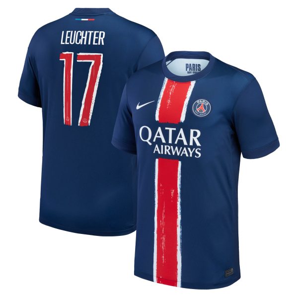psg nike home stadium shirt 2024-25 – kids with leuchter 17 printing Kits Collection | Shop PSG Gear