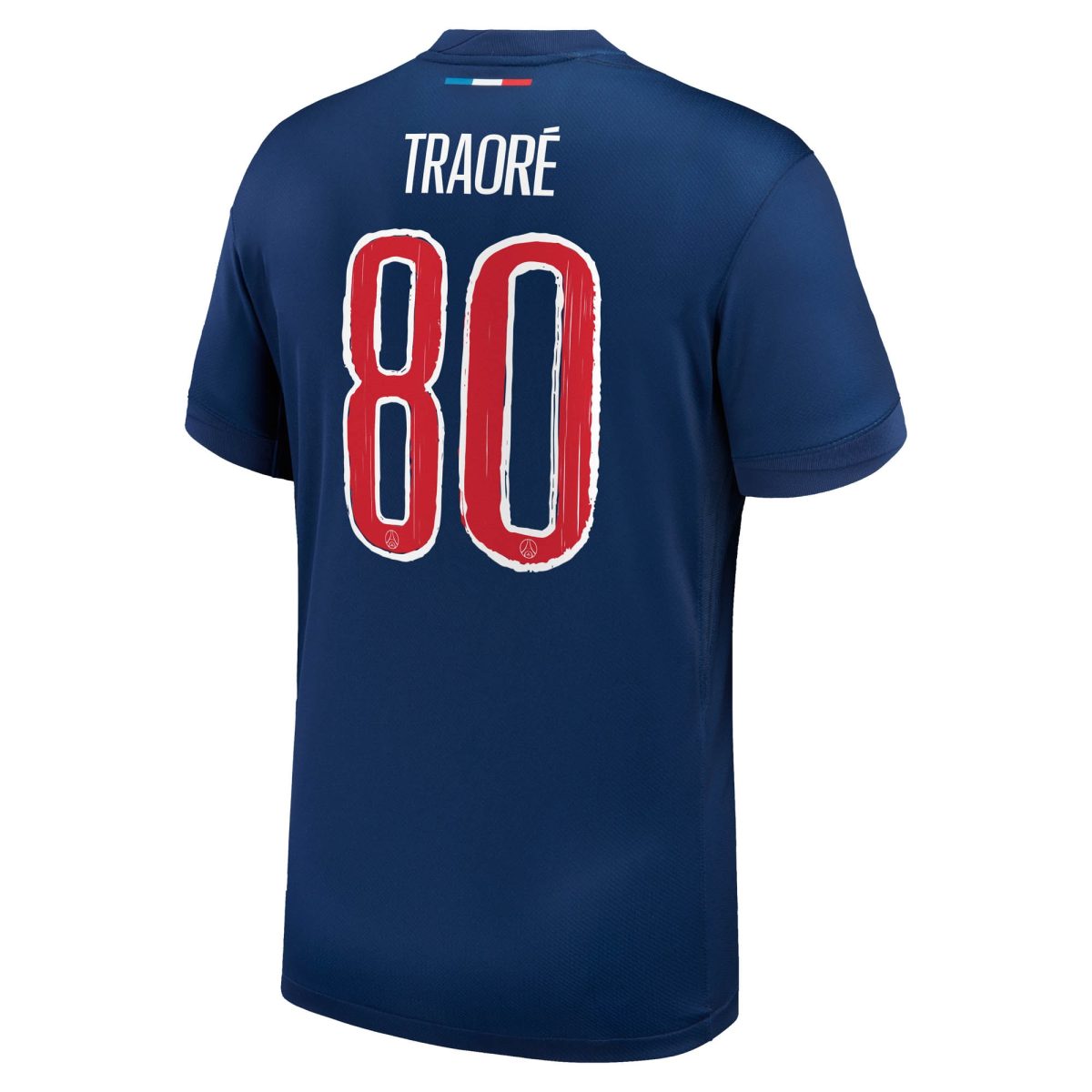 psg nike home stadium shirt 2024-25 – kids with traore 80 printing Kits Collection | Shop PSG Gear