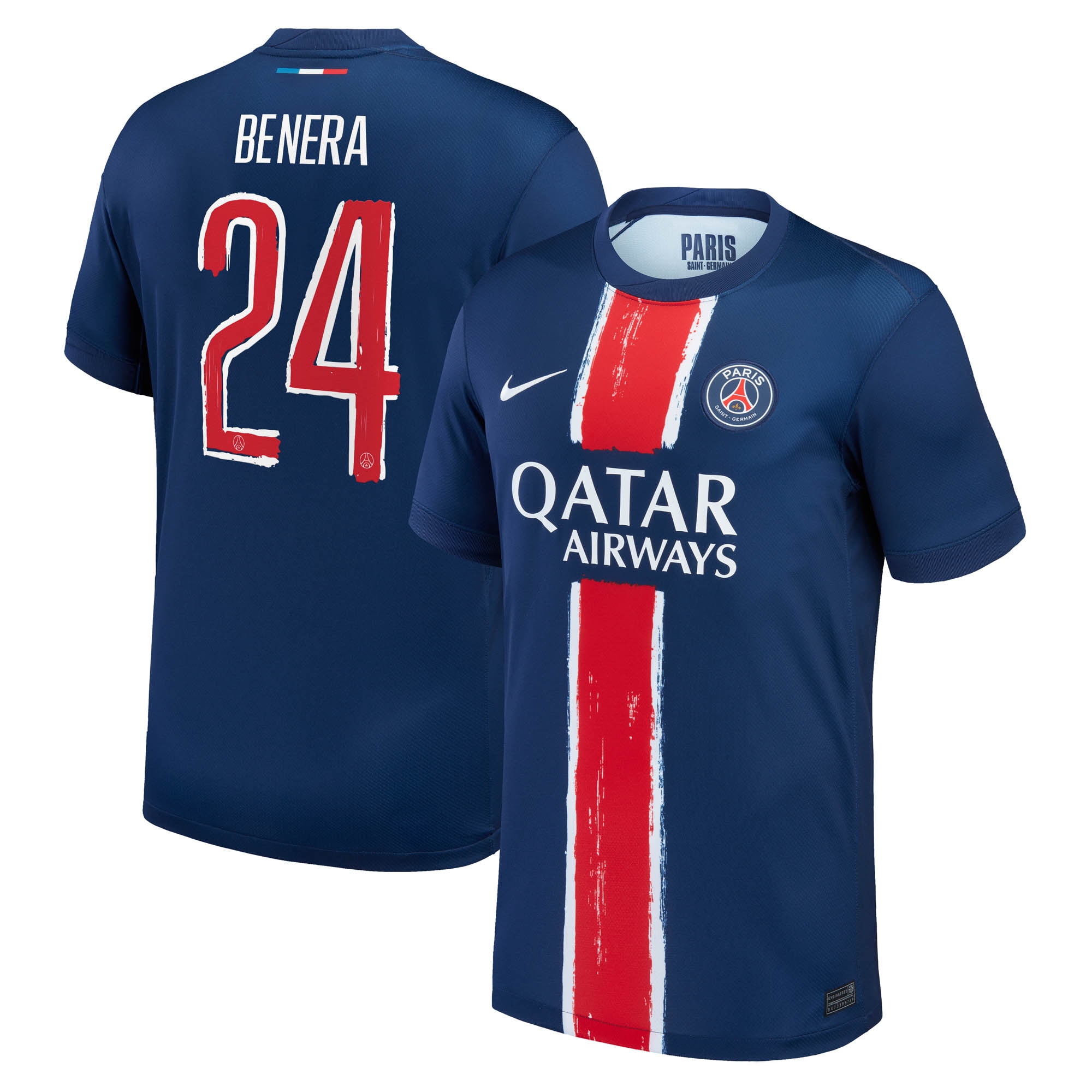 psg nike home stadium shirt 2024-25 with benera 24 printing Kits Collection | Shop PSG Gear