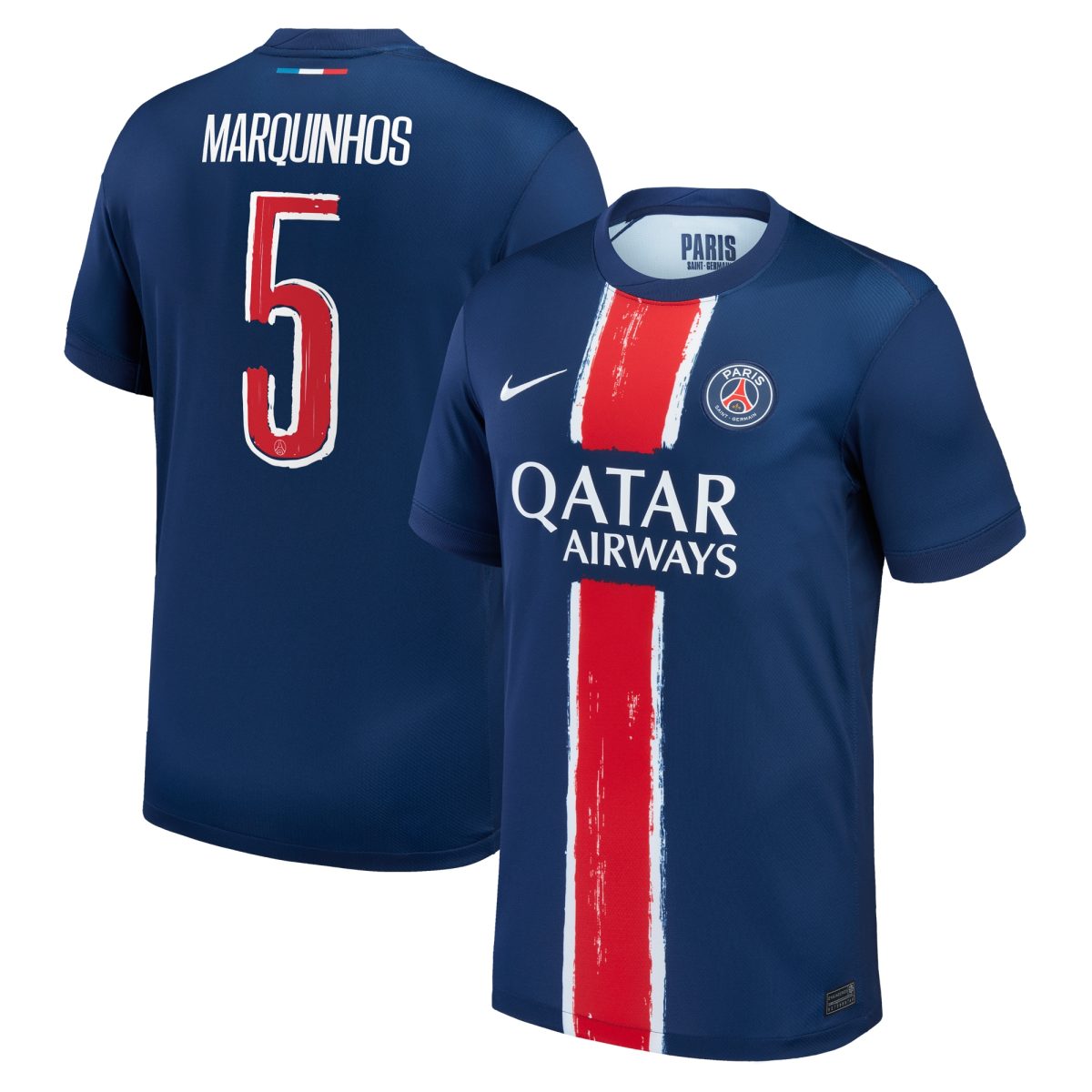 psg nike home stadium shirt 2024-25 with cup printing marquinhos 5 Kits Collection | Shop PSG Gear