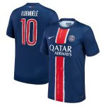 psg nike home stadium shirt 2024-25 with cup printing o.dembele 10 Kits Collection | Shop PSG Gear