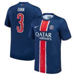 psg nike home stadium shirt 2024-25 with dunn 3 printing Kits Collection | Shop PSG Gear
