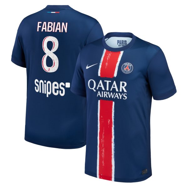 psg nike home stadium shirt 2024-25 with fabian 8 printing Kits Collection | Shop PSG Gear