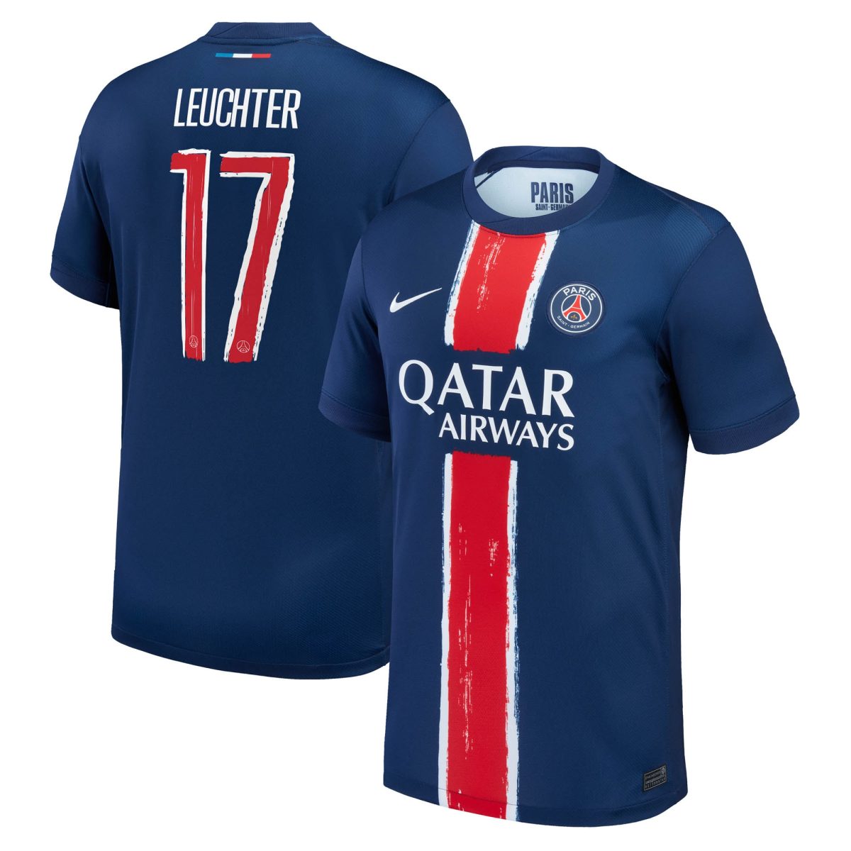psg nike home stadium shirt 2024-25 with leuchter 17 printing Kits Collection | Shop PSG Gear