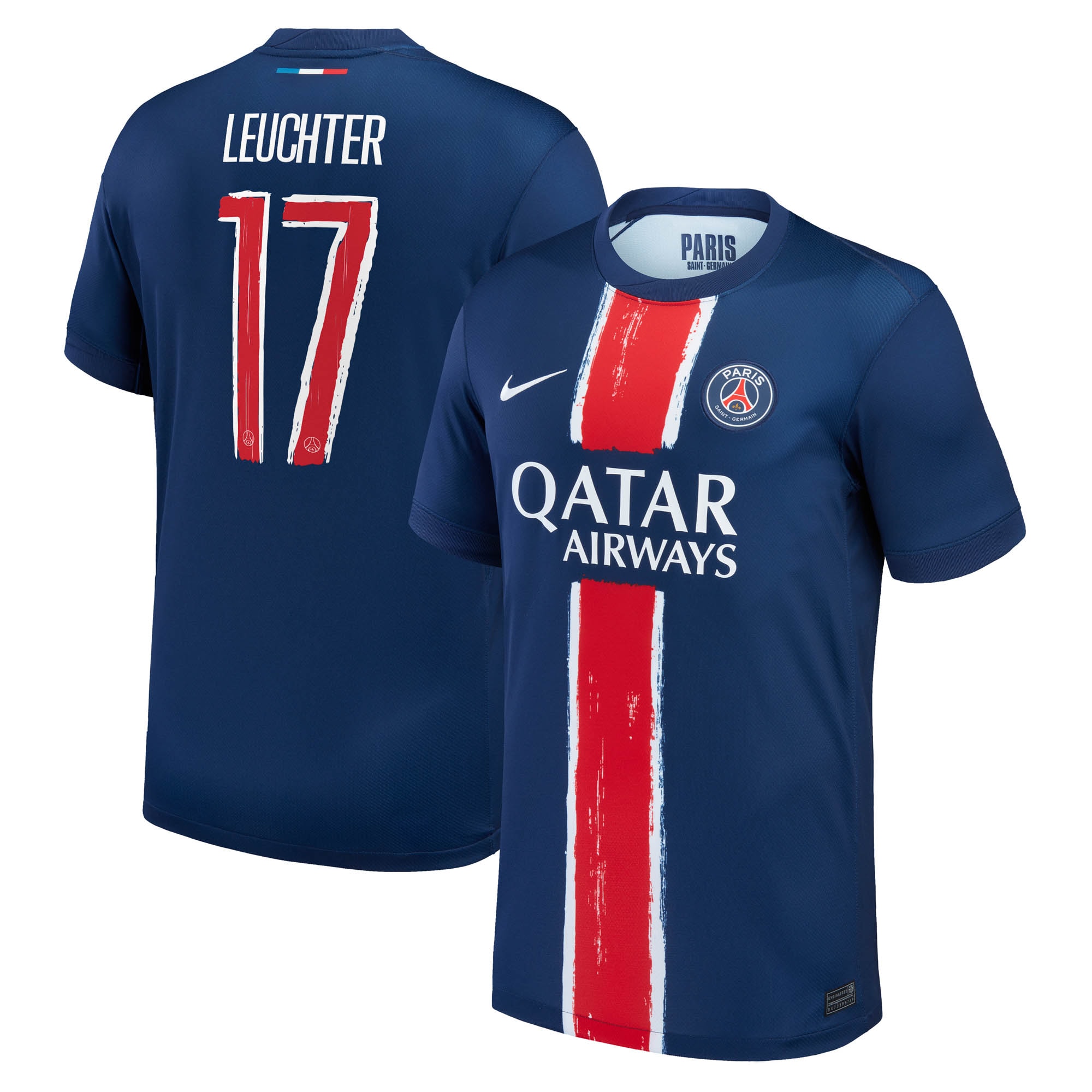 psg nike home stadium shirt 2024-25 with leuchter 17 printing Kits Collection | Shop PSG Gear