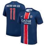 psg nike home stadium shirt 2024-25 with martens-van leer 11 printing Kits Collection | Shop PSG Gear