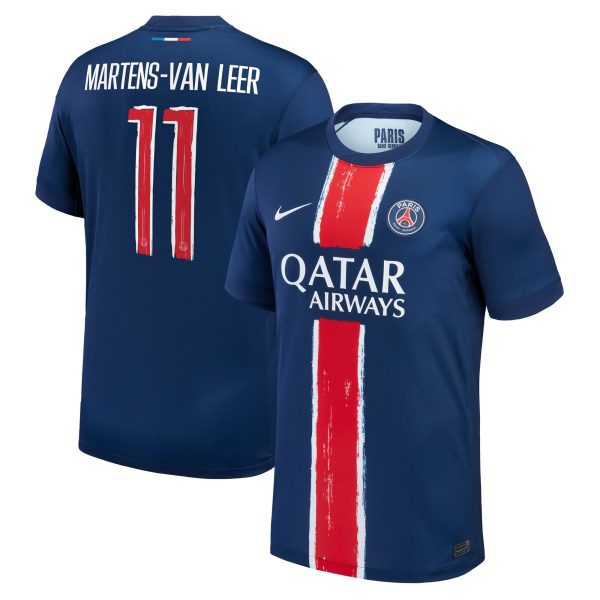 psg nike home stadium shirt 2024-25 with martens-van leer 11 printing Kits Collection | Shop PSG Gear