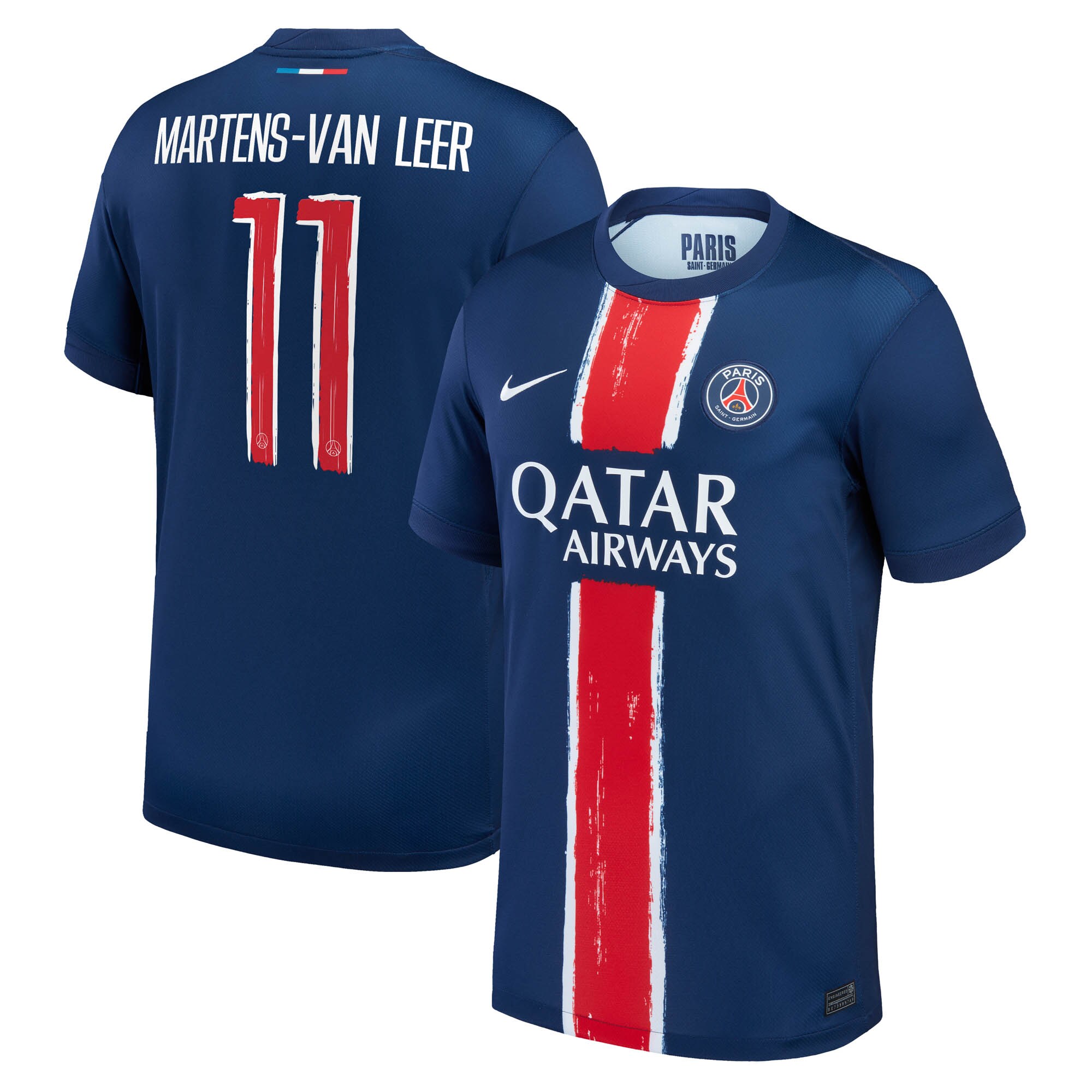 psg nike home stadium shirt 2024-25 with martens-van leer 11 printing Kits Collection | Shop PSG Gear
