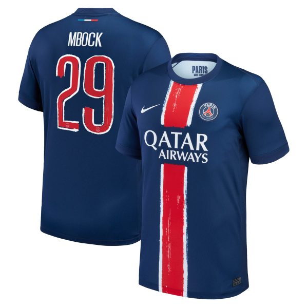 psg nike home stadium shirt 2024-25 with mbock 29 printing Kits Collection | Shop PSG Gear