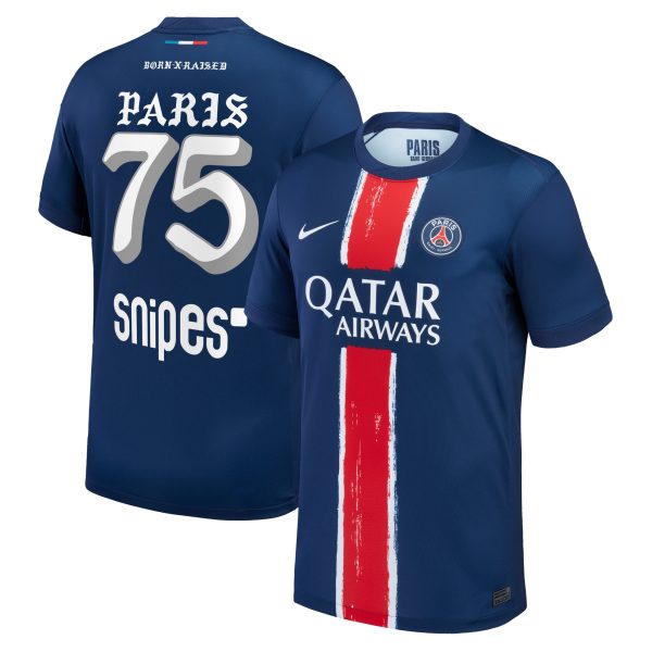 psg nike home stadium shirt 2024-25 with paris 75 born x raised printing Kits Collection | Shop PSG Gear