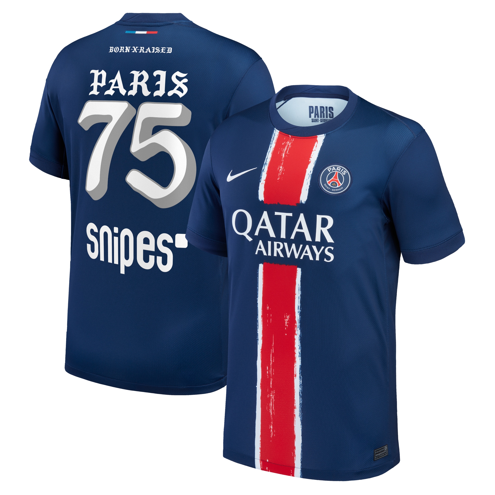 psg nike home stadium shirt 2024-25 with paris 75 born x raised printing Kits Collection | Shop PSG Gear