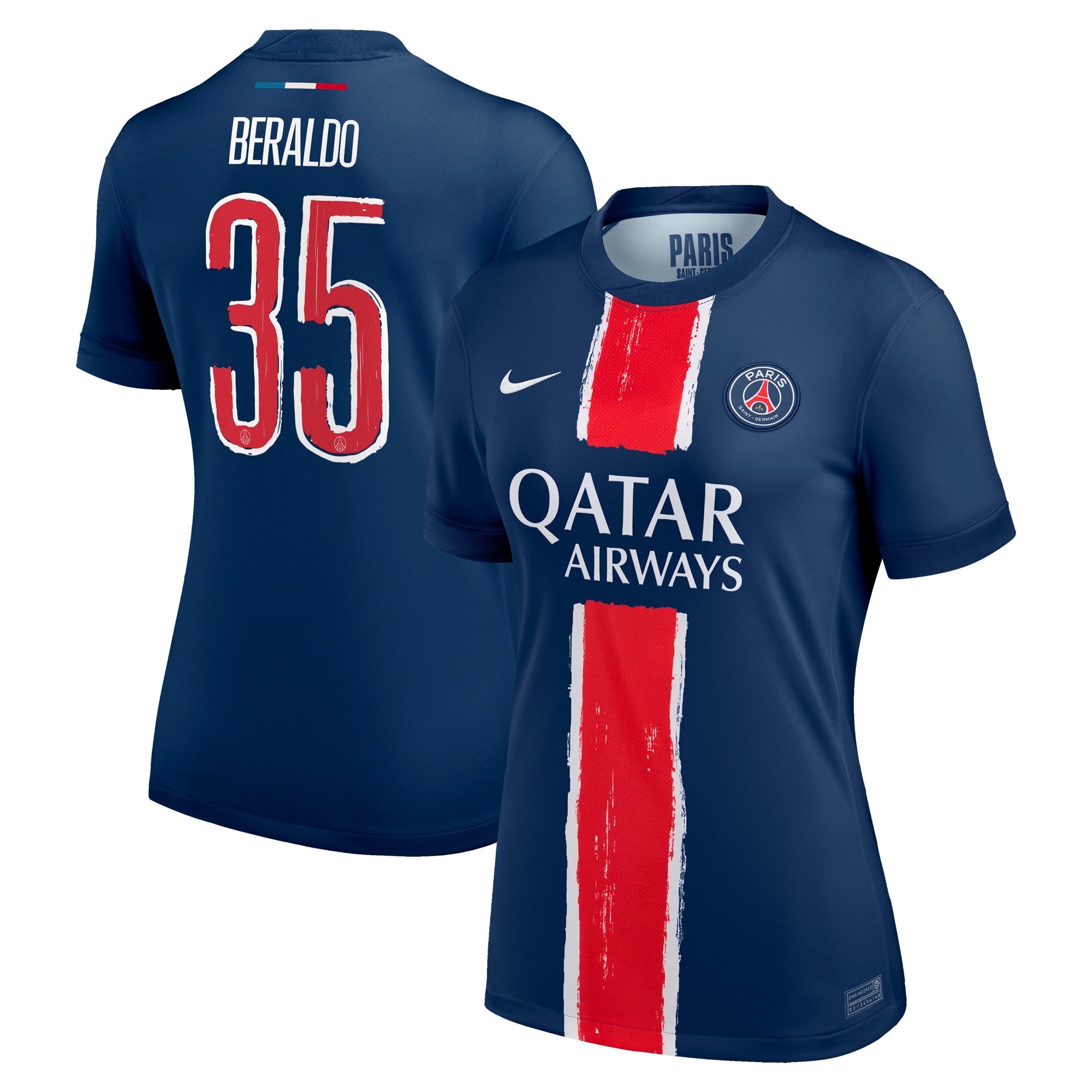 psg nike home stadium shirt 2024-25 – womens with cup printing beraldo 35 Kits Collection | Shop PSG Gear
