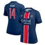 psg nike home stadium shirt 2024-25 – womens with cup printing d.doue 14 Kits Collection | Shop PSG Gear