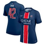 psg nike home stadium shirt 2024-25 – womens with cup printing zague 42 Kits Collection | Shop PSG Gear