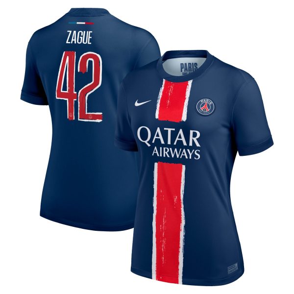psg nike home stadium shirt 2024-25 – womens with cup printing zague 42 Kits Collection | Shop PSG Gear