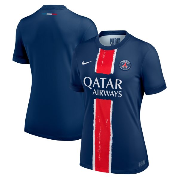 psg nike home stadium shirt 2024-25 – womens with custom printing Kits Collection | Shop PSG Gear