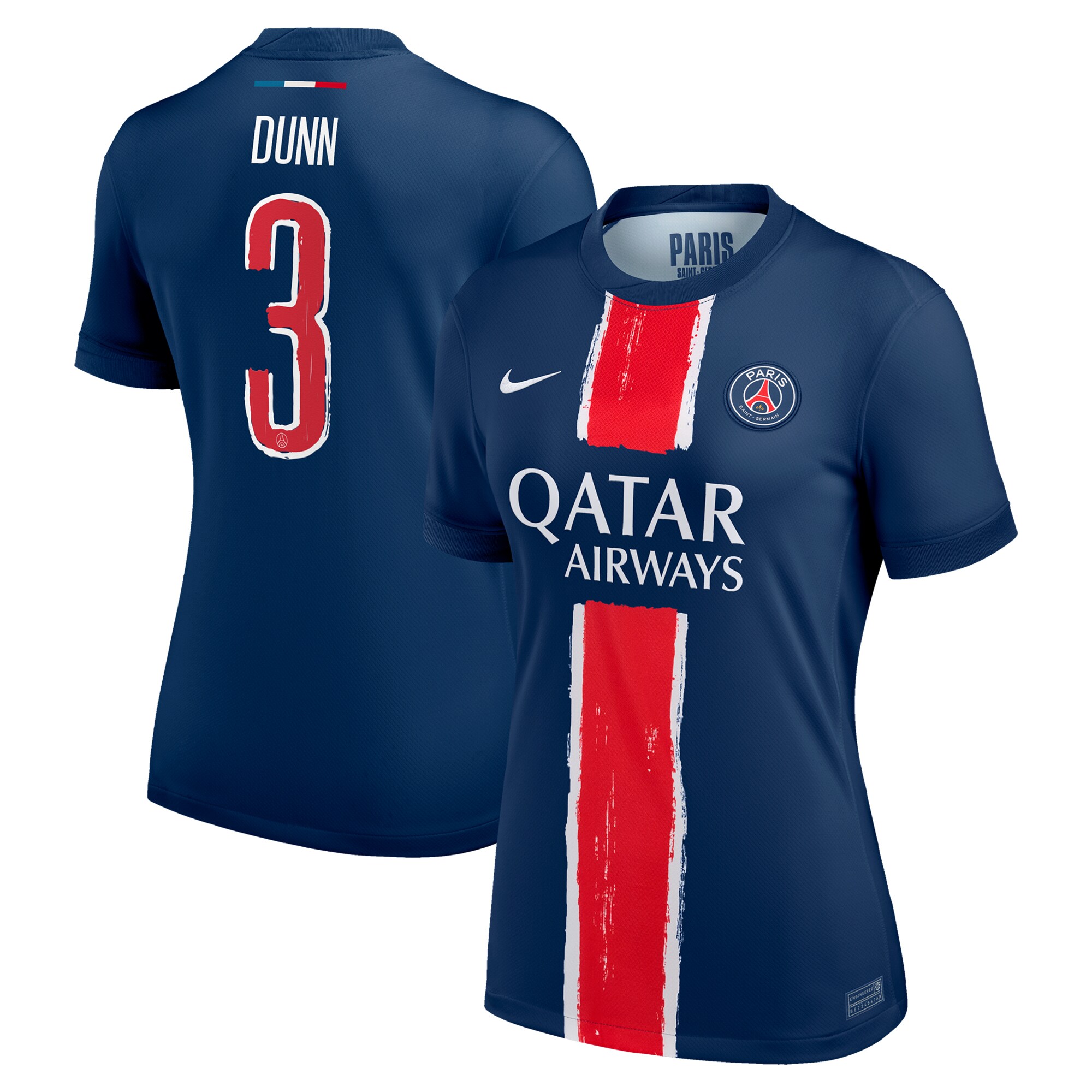 psg nike home stadium shirt 2024-25 – womens with dunn 3 printing Kits Collection | Shop PSG Gear