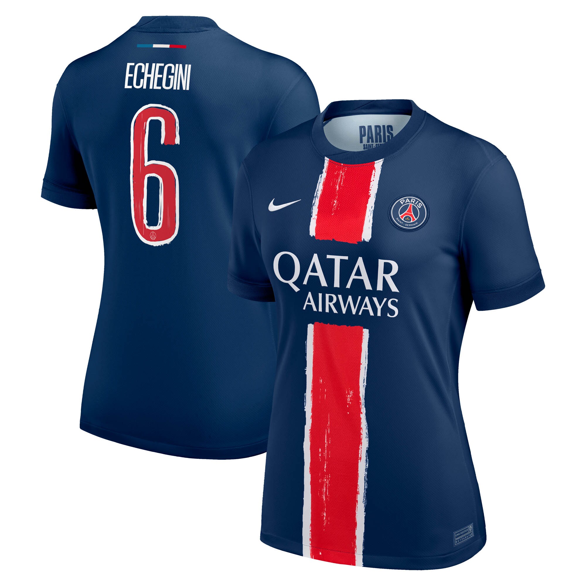 psg nike home stadium shirt 2024-25 – womens with echegini 6 printing Kits Collection | Shop PSG Gear