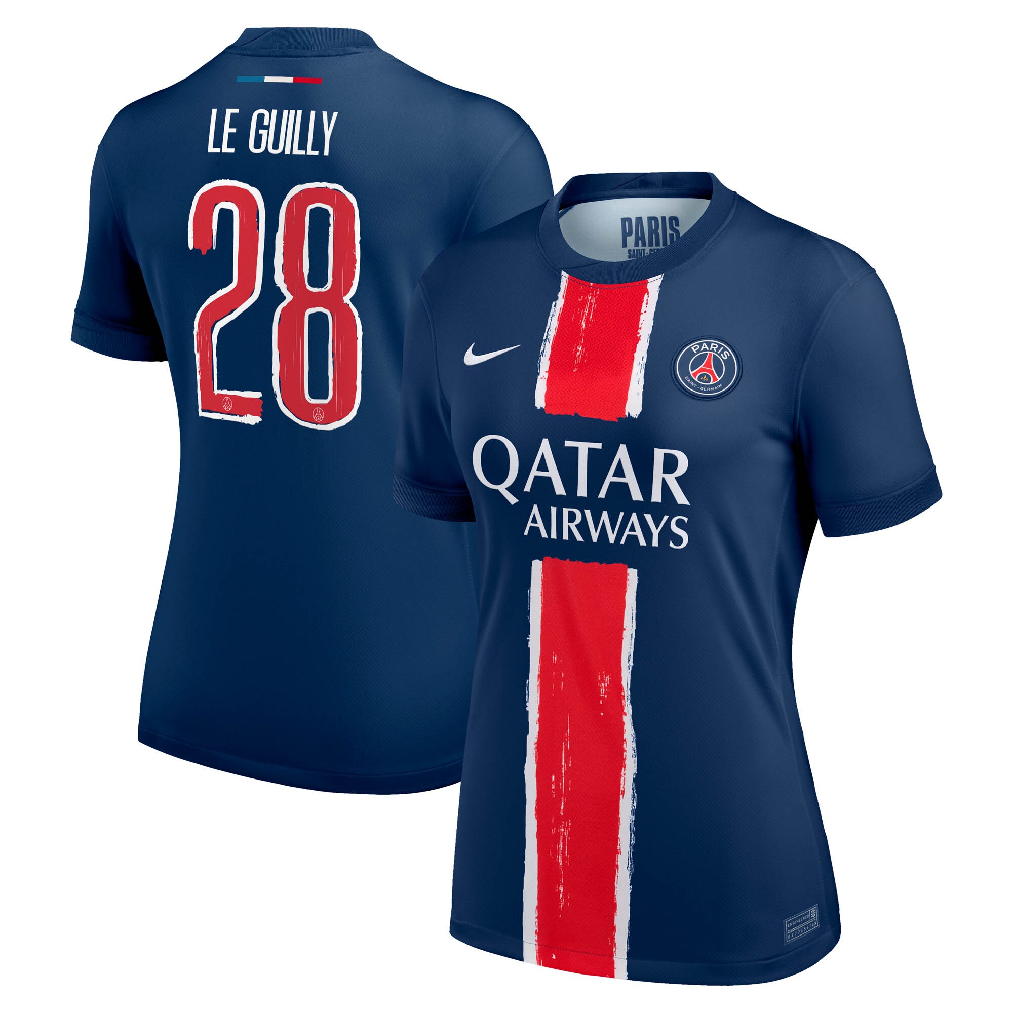 psg nike home stadium shirt 2024-25 – womens with le guilly 28 printing Kits Collection | Shop PSG Gear