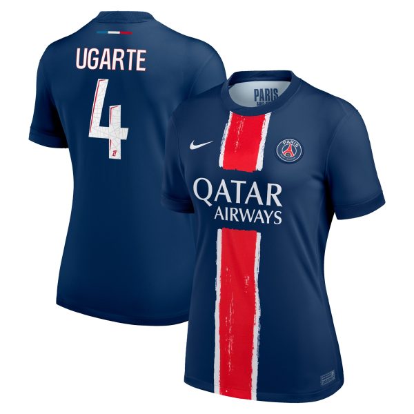 psg nike home stadium shirt 2024-25 – womens with ugarte 4 printing Kits Collection | Shop PSG Gear