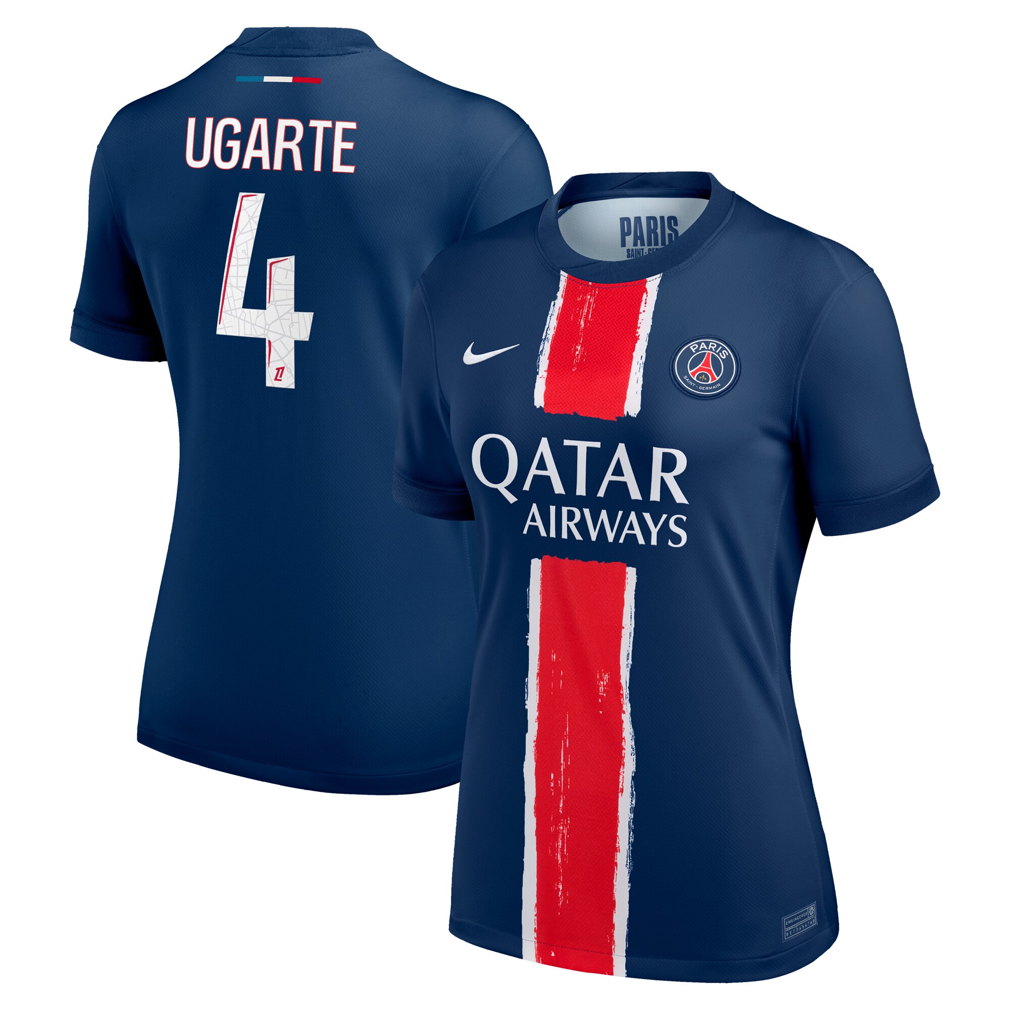 psg nike home stadium shirt 2024-25 – womens with ugarte 4 printing Kits Collection | Shop PSG Gear