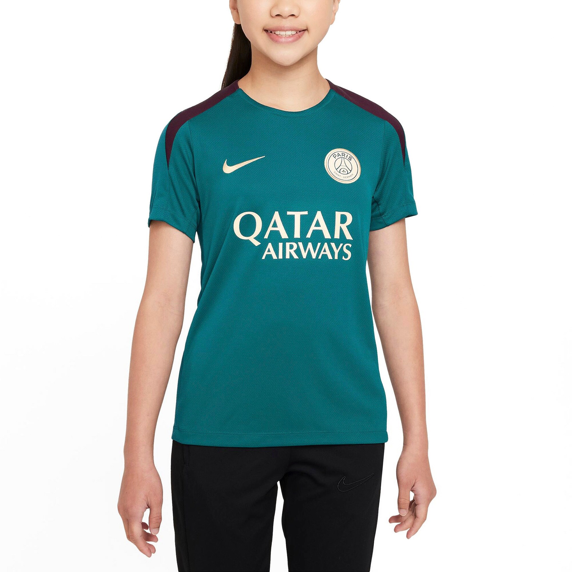 psg nike strike training top – teal – kids Kits Collection | Shop PSG Gear