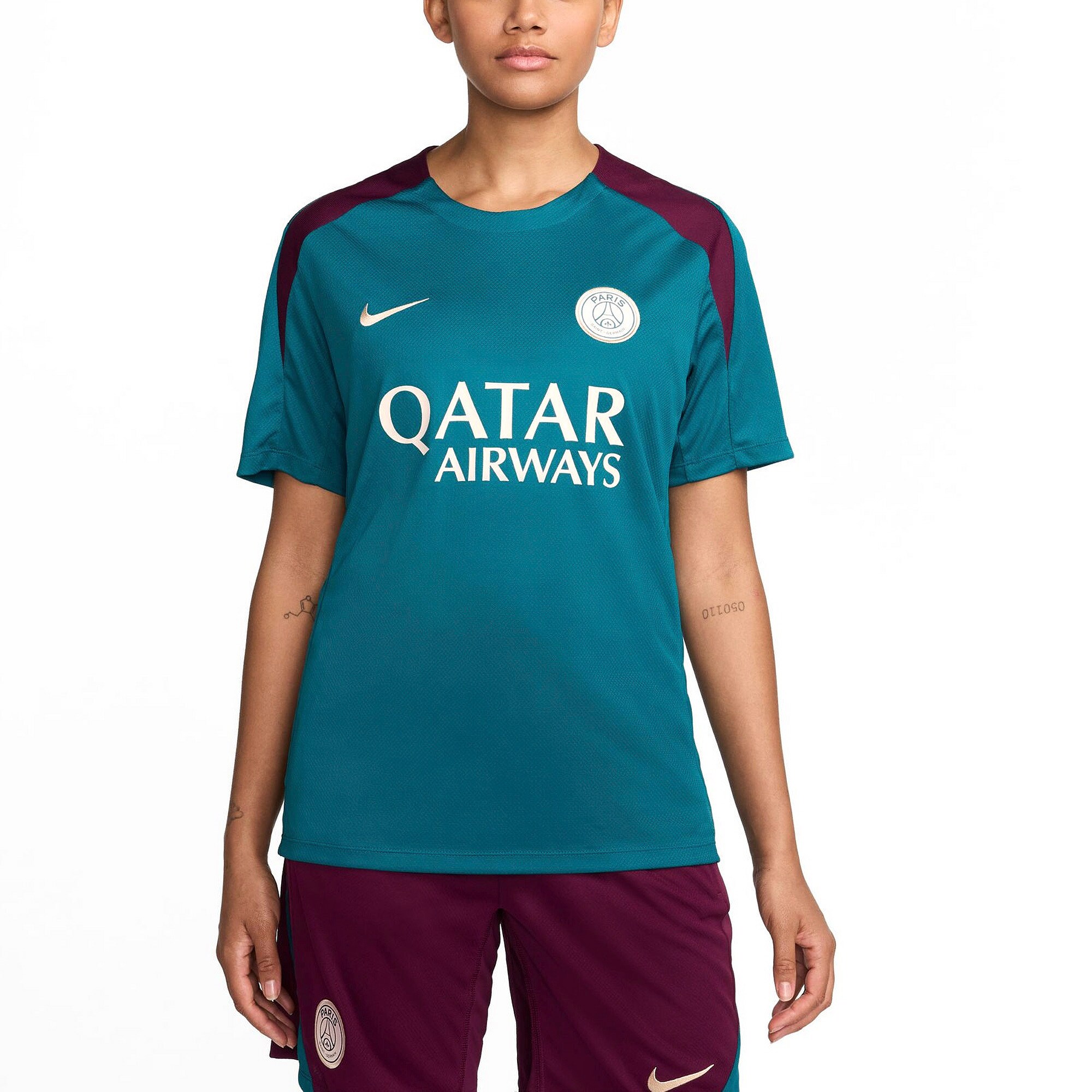 psg nike strike training top – teal Kits Collection | Shop PSG Gear