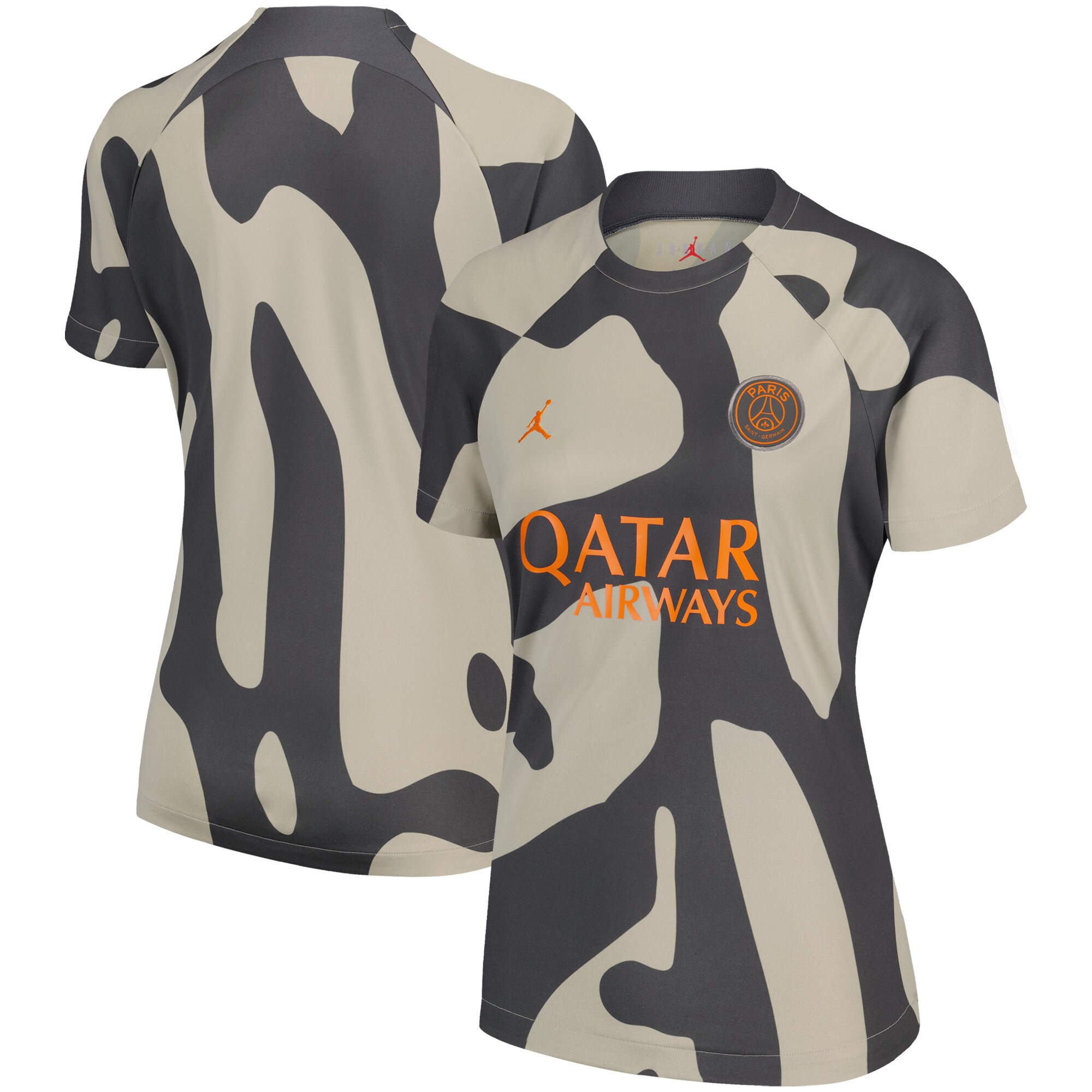 psg x jordan academy pro pre match top – stone – womens Kits Collection | Shop PSG Gear