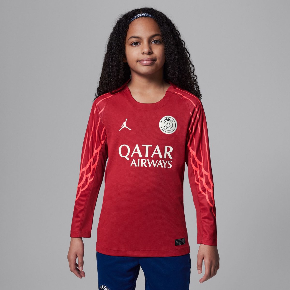psg x jordan fourth stadium long sleeve goalkeeper shirt 2024-25 – kids Kits Collection | Shop PSG Gear