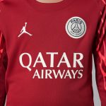 psg x jordan fourth stadium long sleeve goalkeeper shirt 2024-25 – kids Kits Collection | Shop PSG Gear