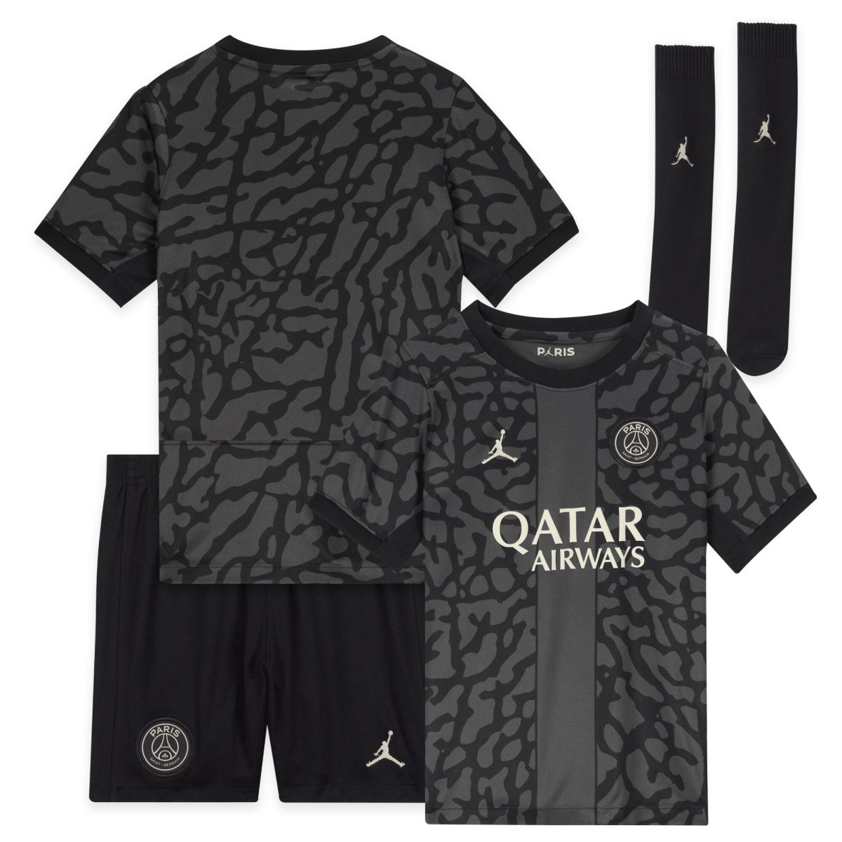psg x jordan third stadium kit 2023-24 – little kids Kits Collection | Shop PSG Gear