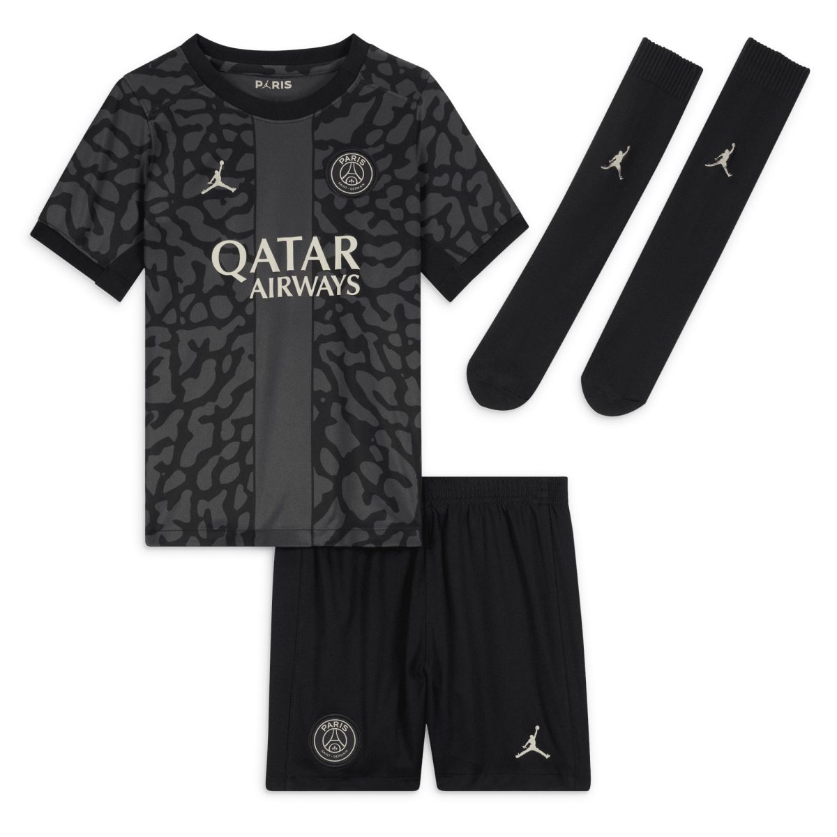 psg x jordan third stadium kit 2023-24 – little kids with custom printing Kits Collection | Shop PSG Gear
